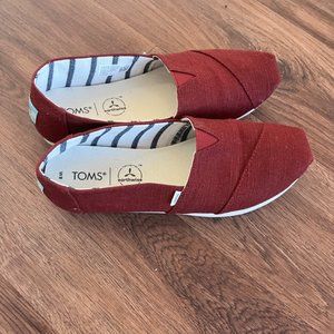Toms Heritage Canvas Alpargata - Size 8